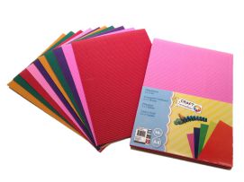 Bølget papp A4 - Papirhåndverk - 8715427014920 - 1