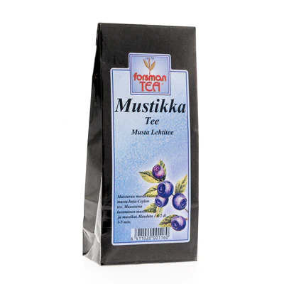 Mustikka Musta lehtitee - Kahvit ja teet - 6411020001160 - 1