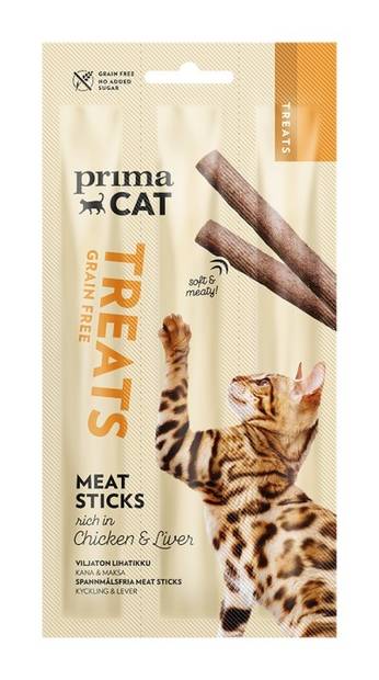 PrimaCat Meat Stick Kana-Maksa Lihatikut - Kissan makupalat - 6430076890870 - 1