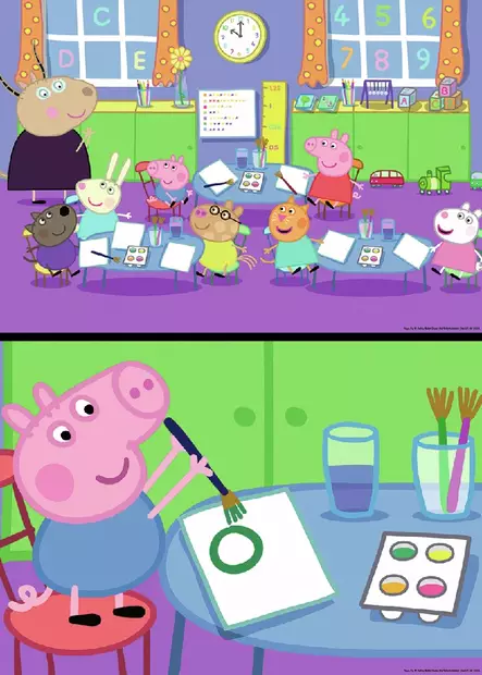 Palapeli Pipsa Possu - Pienten lasten palapelit - 4005556090990 - 2