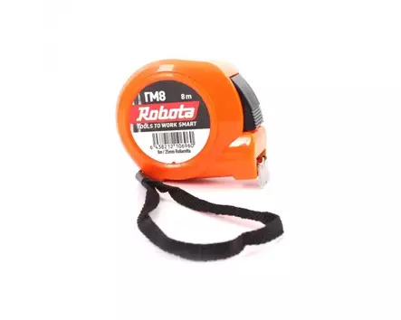 Rullamitta 8m / 25mm - Mittaus- ja merkkausvälineet - 6438212106960 - 1