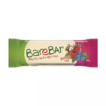 Barebar Berry mix 40g Råkepinne - Kosttilskudd - 6430067847760 - 1