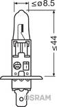 Osram ultra life H1 55w poltin - Auton polttimet - 4008321416100 - 2