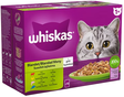 Whiskas 1+ favoritter i gelé 12x85g - Våtfôr til katt - 8410136025730 - 1