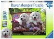 Palapeli Travelling pups - 100 palan palapelit - 4005556105380 - 1