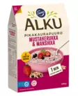 Pikakaurapuuro Fazer Alku Mustikka & Mansikka 400g - Hiutaleet, murot ja myslit - 6413467282300 - 1