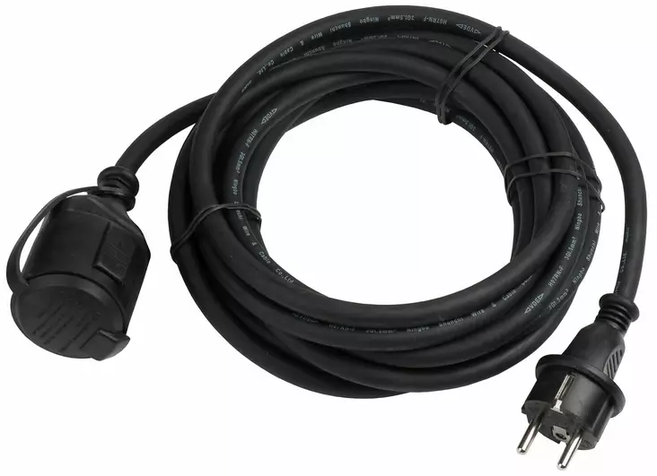 1-OS. Kumijatkojohto 3X1,5MM² - Jatkojohtot - 6435200259790 - 1