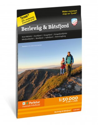 Calazo kartta Berlevåg & Botsfjord - Retkeilykartat - 9789189079700 - 1