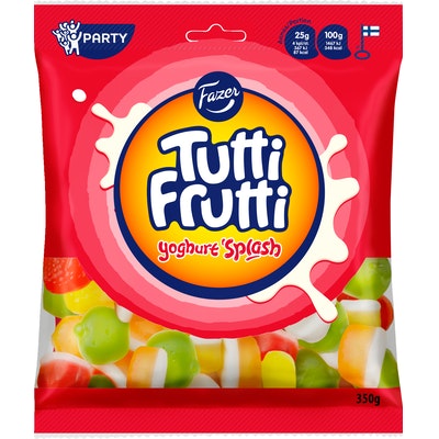 Fazer Tutti Frutti Yoghurt Splash - Makeiset - 6411401037870 - 1