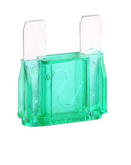 Platesikring 30A grønn 10pk - Bil sikringer - 5903293013380 - 1