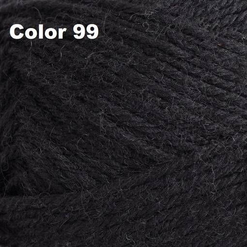 Trådbyens Rotvalli 99 svart - Byens Rotvalli Garn - 6430063330600 - 1