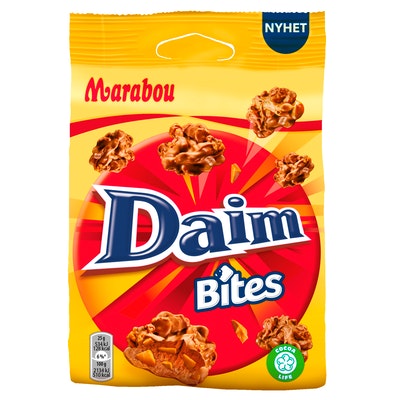 Marabou Daim bites 145g - Suklaat - 7622210741530 - 1