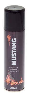Mustang sytytinkaasu 250ml - Retkeilyn polttonesteet ja sytytyspalat - 6410410109950 - 1