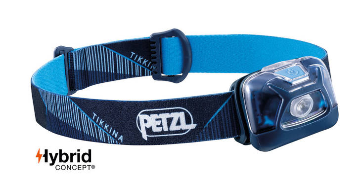 Hodelykt Petzl TIKKINA 250lm blå - Lommelykter og hodelykter - 3342540827790 - 1