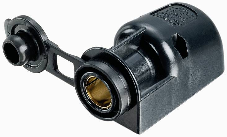 Stikkontakt Ø12mm 2-pols - Andre bilens elektriske deler - 7317153733260 - 1