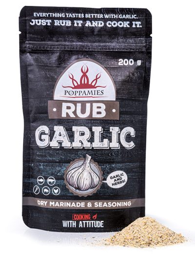 Poppamies Garlic RUB 200g - Mausteet - 6430034012610 - 1