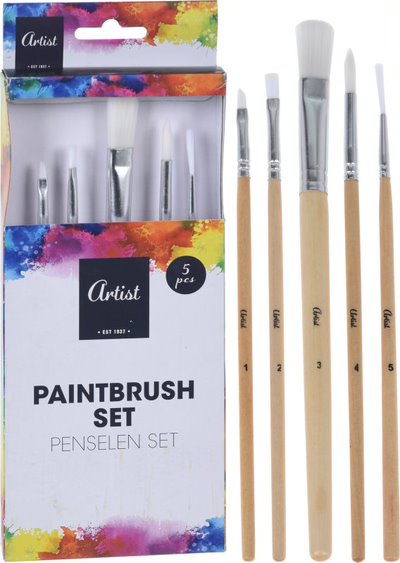 Kunstners penselsett - Kunstmalingsutstyr - 8719987560200 - 1