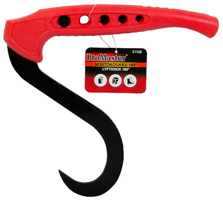 Nostokoukku 180 astetta - Vasarat, lekat ja kirveet - 6420286811260 - 1