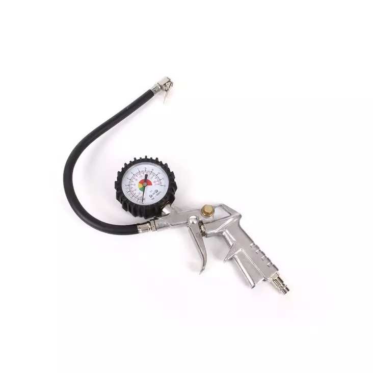 Dekkpumpe med måler - Trykkluftverktøy - 6438212107370 - 1