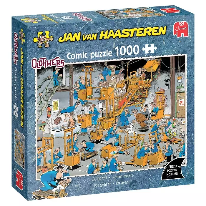 Palapeli Jan van Haasteren Oldtimers GO Forth - 1000 palan palapelit - 8721017603320 - 1