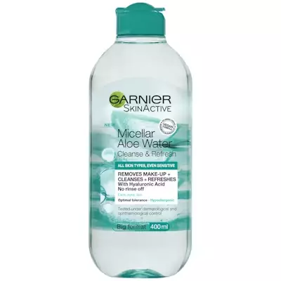 Garnier SkinActive Micellar Water Puhdistusvesi Aloe - Kasvojen puhdistusaineet - 3600542415620 - 1