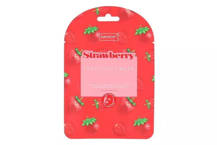 Kasvonaamio mansikka 23ml - Ansiktsmasker - 8721073619860 - 1