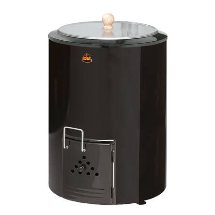 Muuripata 80l pyöreä - Saunan puukiukaat - 6418530120381 - 1