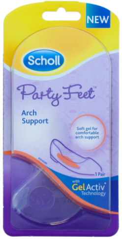 Scholl party feet geelipohjalliset - Pohjalliset - 5900627075281 - 1