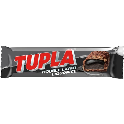 Suklaapatukka Tupla double layer liquorice 48g - Suklaat - 6420256015001 - 1