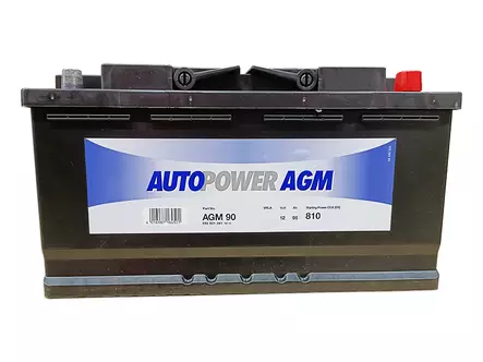 Käynnistysakku AGM 95Ah Autopower - Auton akut - 4016987164501 - 1