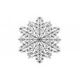 Bordmatte Winteria Snowflake - Juletekstiler - 6410416185491 - 1
