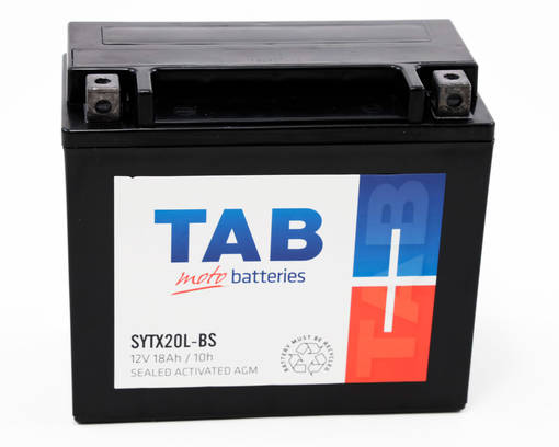 AGM akku SYTX20L-BS 18Ah 12v - Kelkka ja atv akut - 8435336102241 - 1