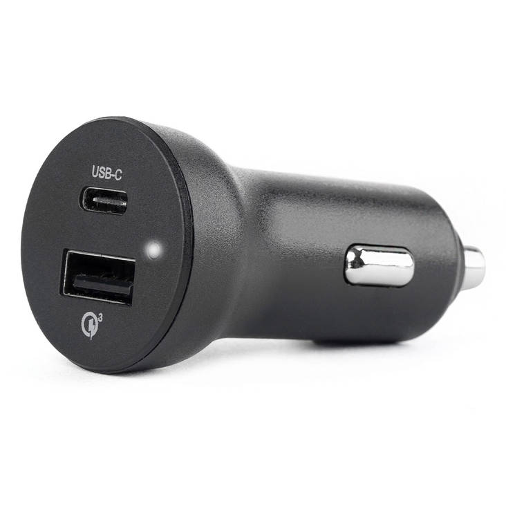 Autolaturi USB + USB-C max 3.0A - Autolaturit - 5903293022511 - 1