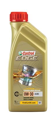 Castrol Edge Titanium 0W-30 A5/B5 1L - Auton moottoriöljyt - 4008177183713 - 1