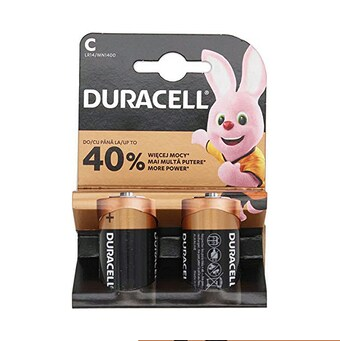 Duracell C paristo, 2pack - Paristot - 5000394076761 - 1