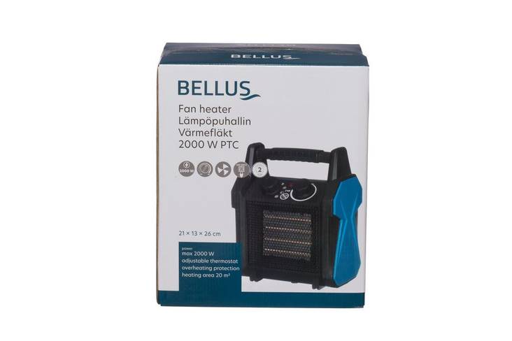 Varmeblåser Bellus 2000W PTC - Andre varmeovner - 6410416169071 - 1