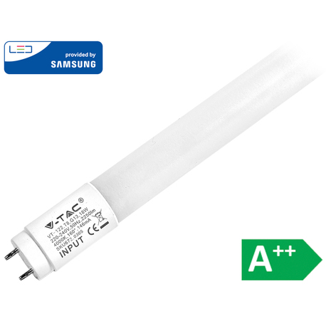Led-putki T8 18W 1200mm A++ - Led-loisteputket ja pistokantalamput - 3800157632911 - 1