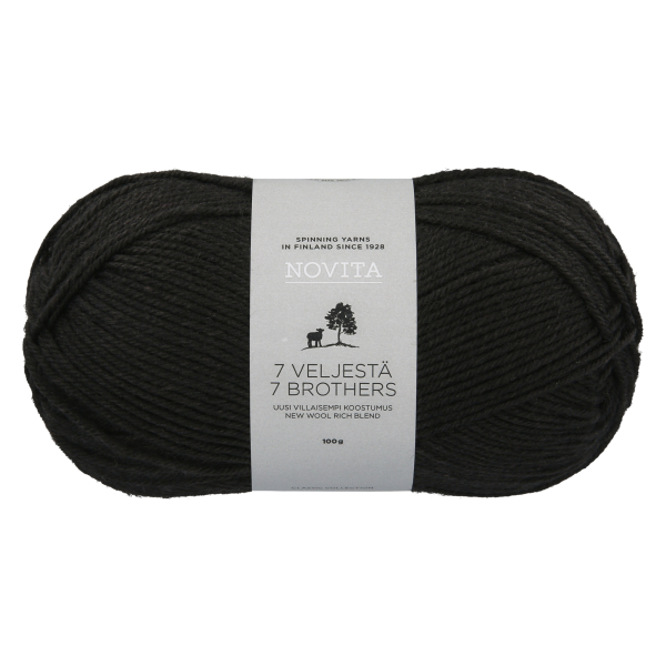 Lanka 7 Veljestä 100g Novita - Novita 7 Veljestä langat - 6412618201221 - 1