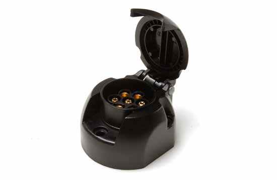 Perävaunupistorasia 7-napainen - Peräkärryn pistokkeet ja rasiat - 7317153872921 - 1