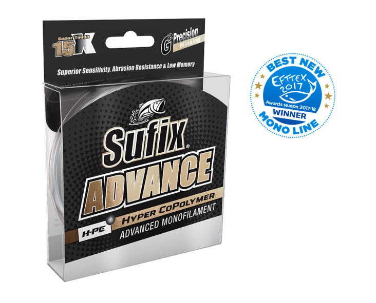 Sufix Advance siima, Kirkas, 150m - Kalastussiimat - 3912300004381 - 1
