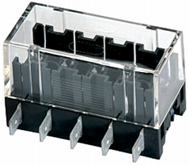 Sikringsboks for 5 flatsikringer - Bil sikringer - 7317153881831 - 1