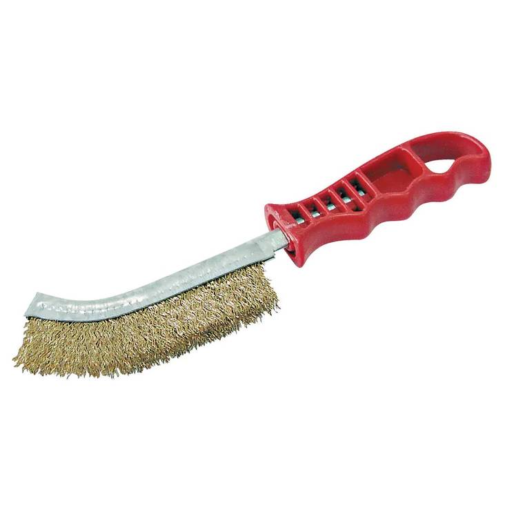 Teräsharja, Messinkipinnoitettu - Käsiteräsharjat - 5903293026021 - 1