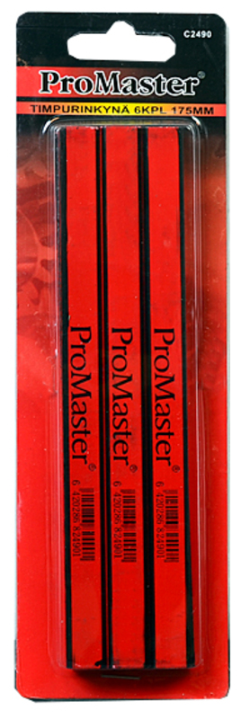 Timpurinkynä 6 stk 175mm - Måle- og merkingsverktøy - 6420286824901 - 1