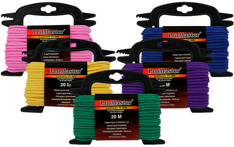 Yleisnaru PP 4mm x 20m - Köydet ja narut - 6420286857671 - 1