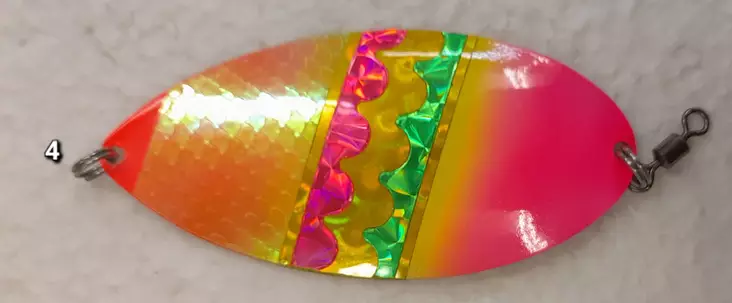 Rautulätkä Lohi-Armas väri 4 kupari - Pilkit - 3912300013741 - 1