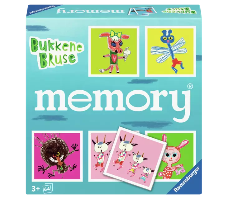 Muistipeli Bukkene Bruse - Muistipelit - 4005556230181 - 1