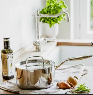 Kasserolle med lokk Cerasafe Triply 2,5L - Gryter og panner - 6419287881181 - 1