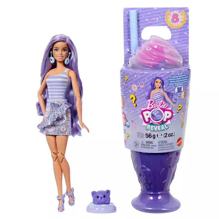Barbie Muotinukke Pop Reveal Treat - Barbiet ja muotinuket - 194735308651 - 1
