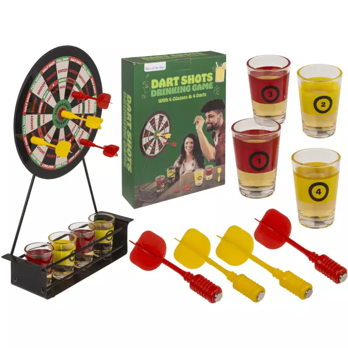 Juomapeli Darts - Aikuisten hupailu - 4029811493371 - 1
