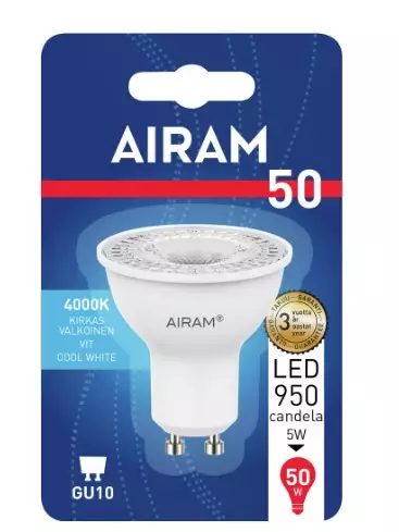 Led Kohdelamppu GU10 PAR16 840 - Led-lamput - 6435200242501 - 1